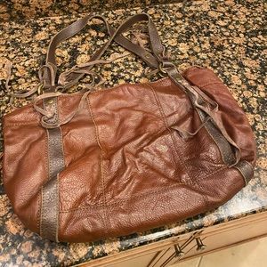 Lucky brand beautiful brown leather bag